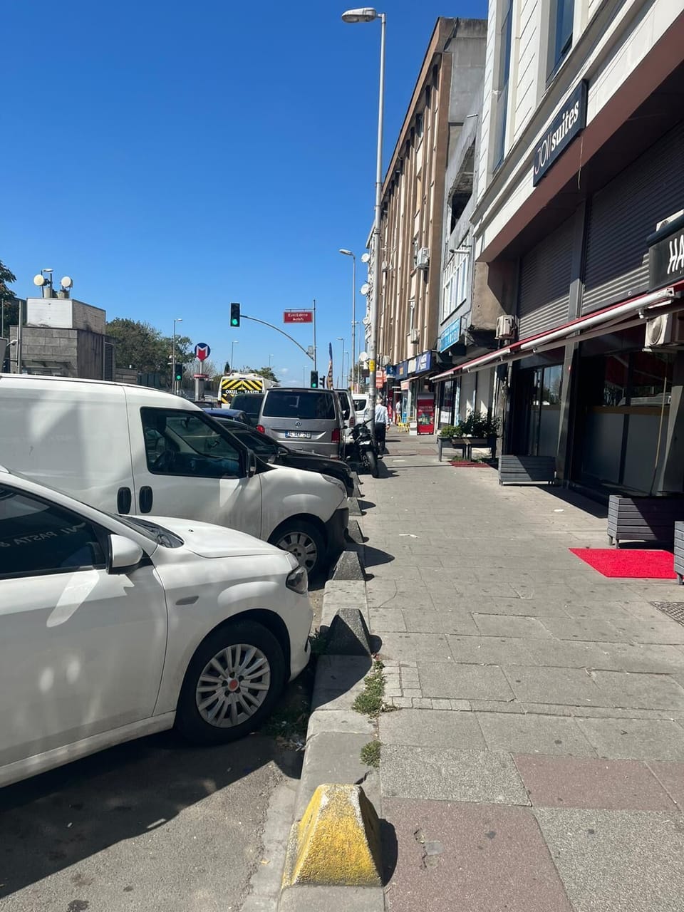 Free valet parking