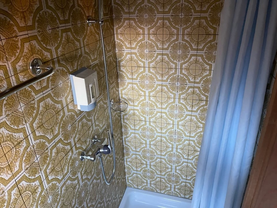 Basic Single Room, Mountain View | Bathroom | Shower, hair dryer, towels, soap
