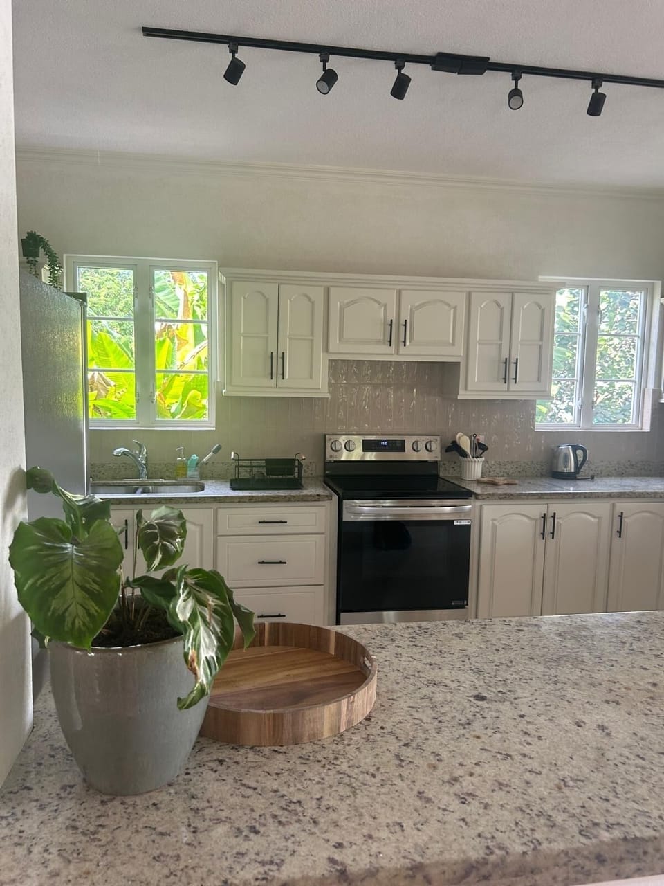 The beautiful kitchen with all new appliances!