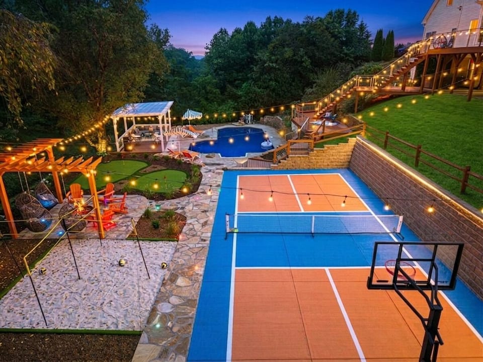 Loaded Outdoor Amenities - Swimming Pool, Pickleball, Basketball, Firepit, Sand Pit, Swings, Slides, Hot Tub