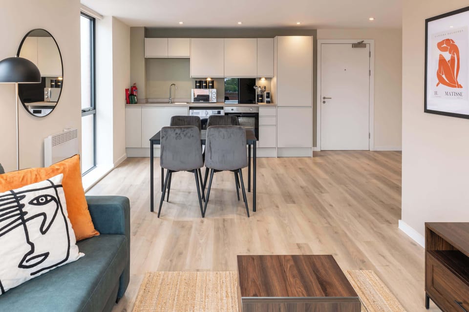 Living Space and Dining Area