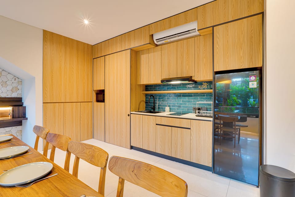 Villa, Pool View | Private kitchen | Electric kettle
