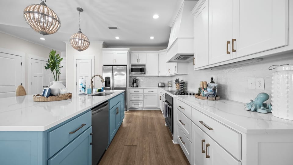 Spacious kitchen