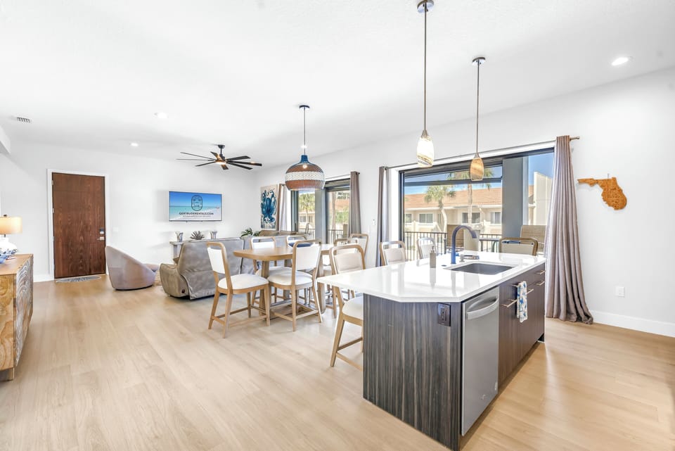Full kitchen with all major and minor appliances.