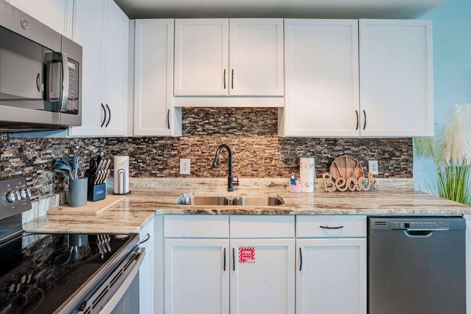 Open-concept kitchen made for cooking and connection