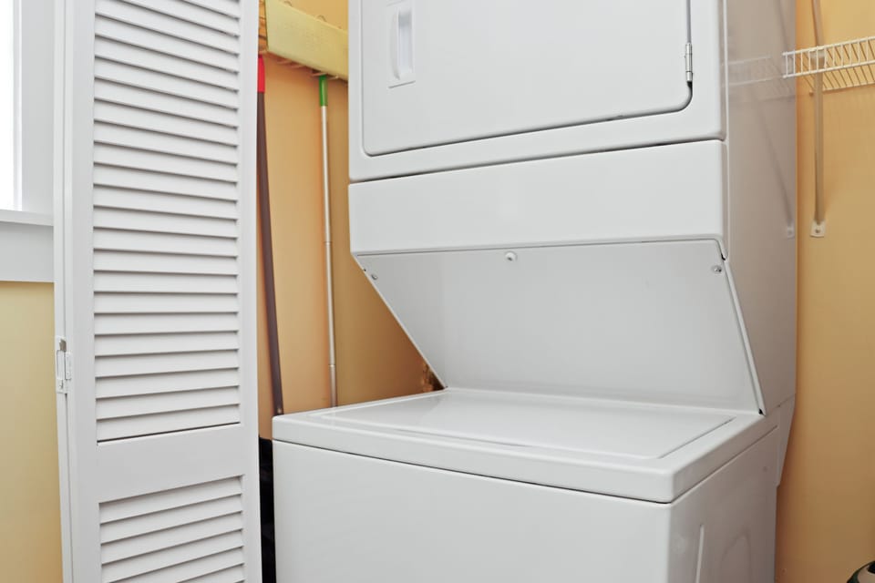 Laundry in Half Bathroom