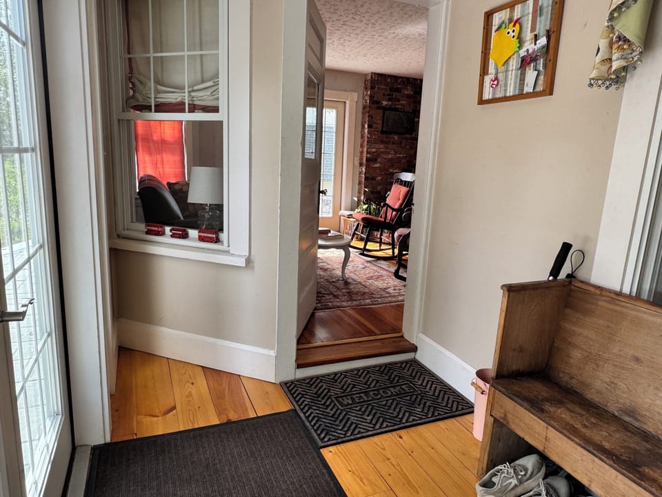 main entrance and mud room