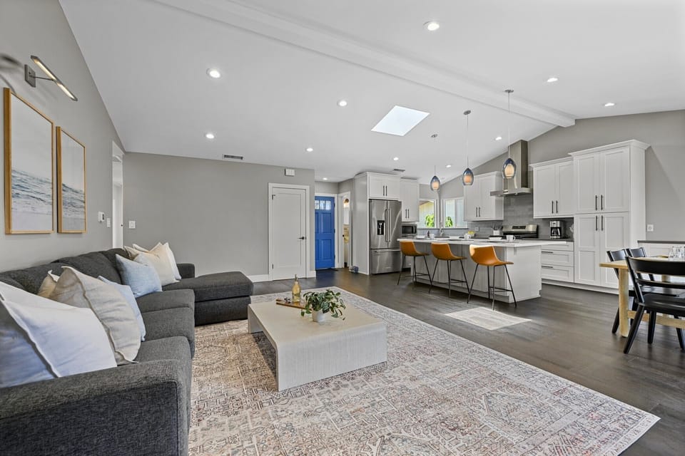 Open concept living area