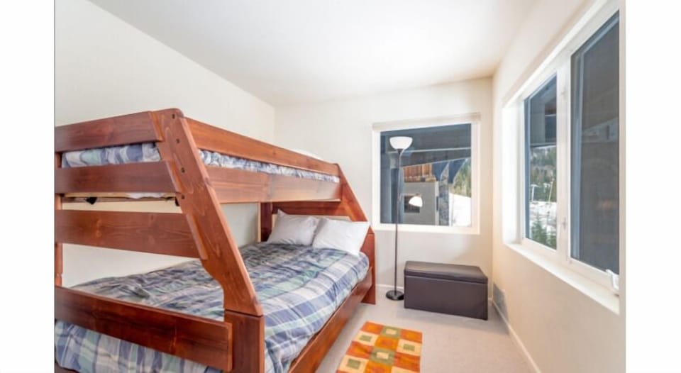 Indoors, Bed, Furniture, Hardwood, Bunk Bed