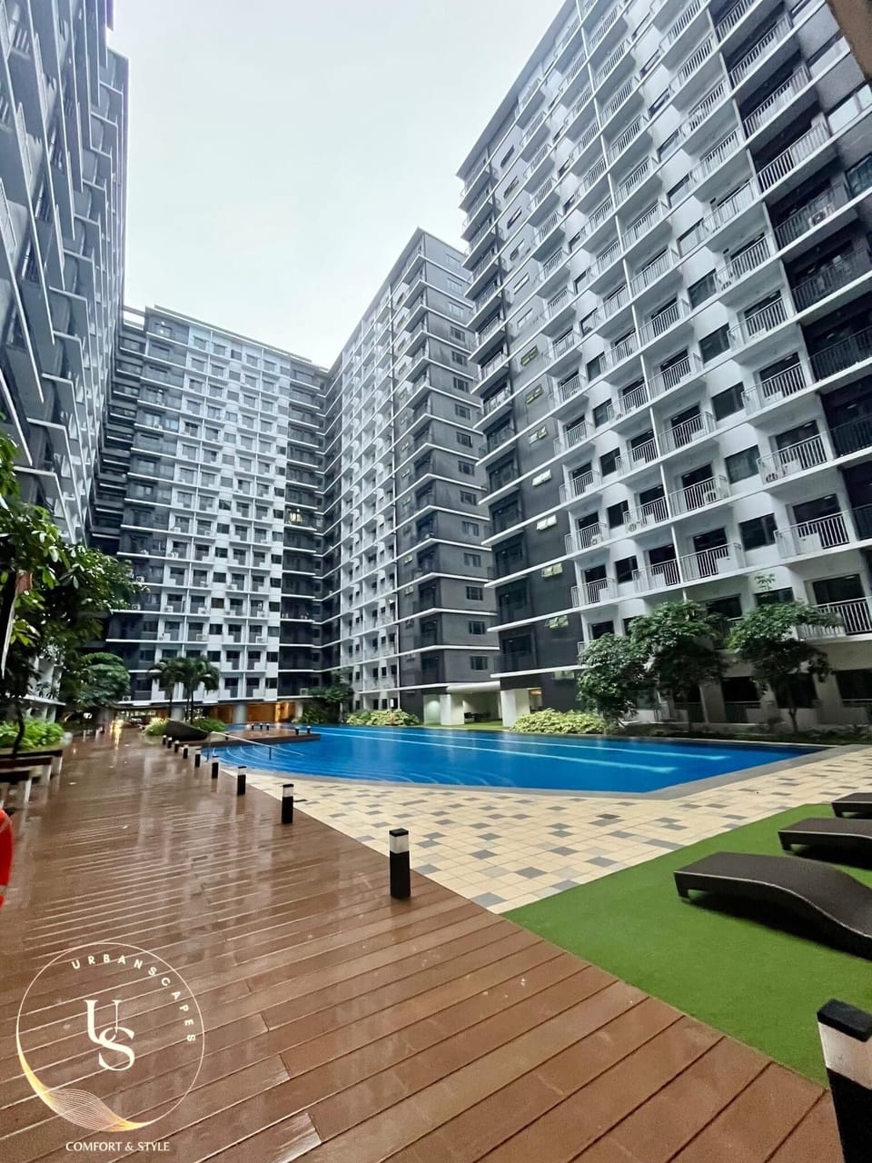 Outdoor photo with Lap pool and sun loungers