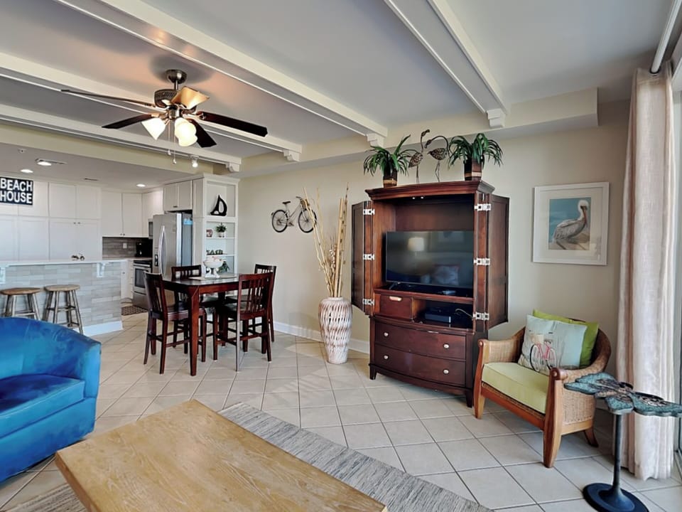 Open Living & Dining