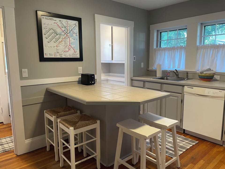 Fully equipped kitchen