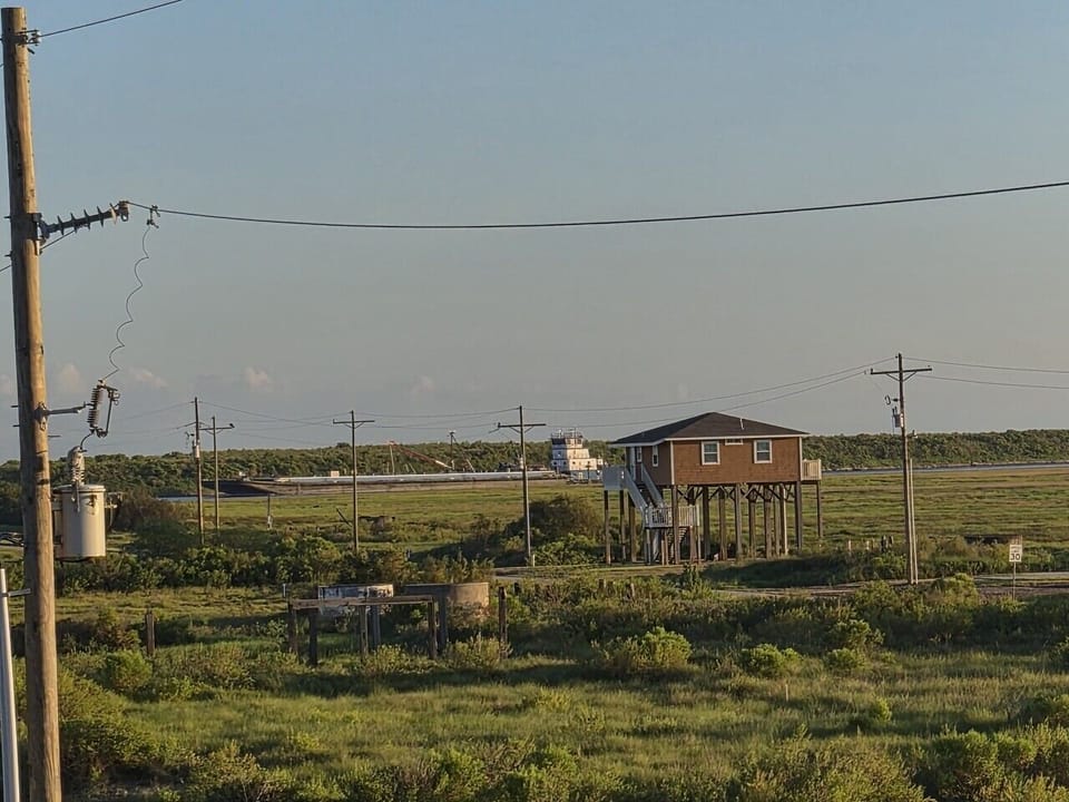Barge on ICW