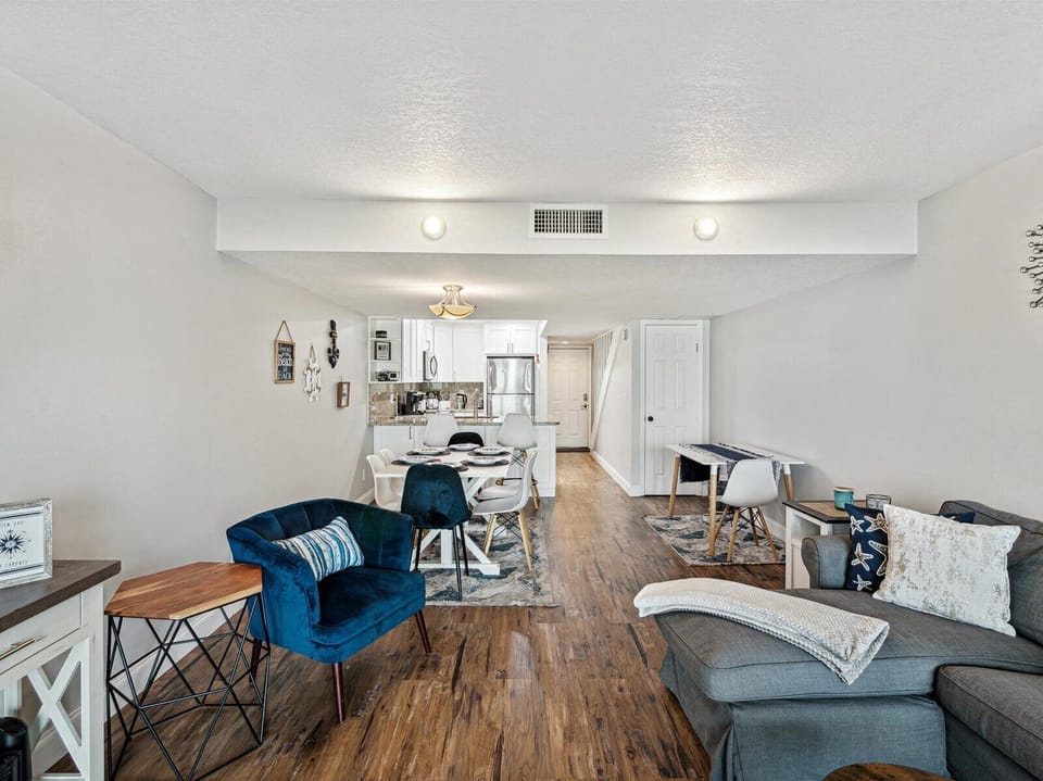 Relax in plush seating while enjoying stunning ocean views.