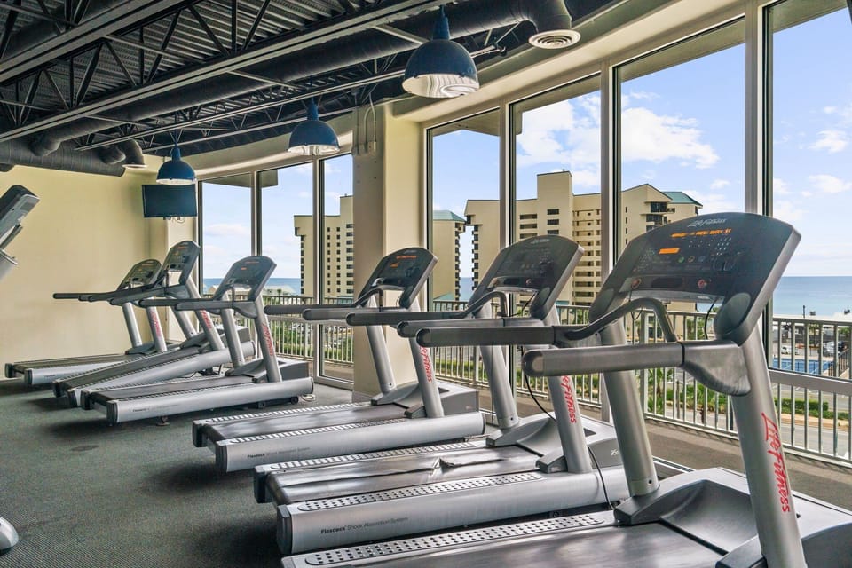 Fitness enthusiasts will appreciate the fully equipped gym, while those seeking a slower pace can unwind in the meditation garden or picnic under shaded gazebos.