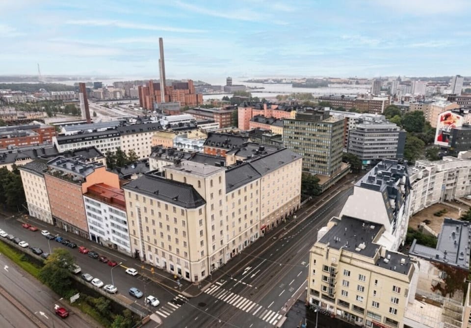 Excellent Helsinki location for exploring the city.