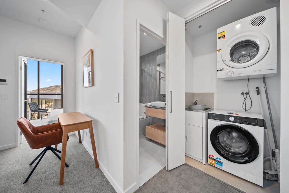 Desk and Laundry