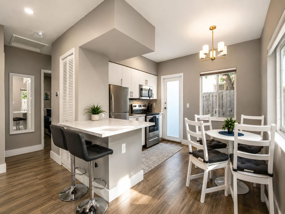 The paradise collection south florida unit 1400 open concept kitchen dining