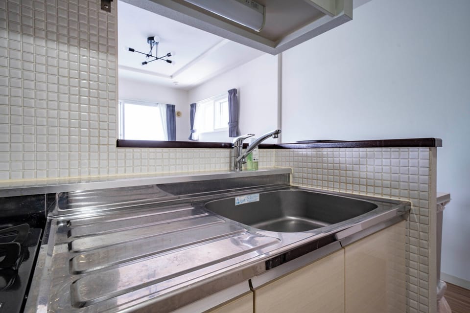 Fridge, microwave, stovetop, toaster
