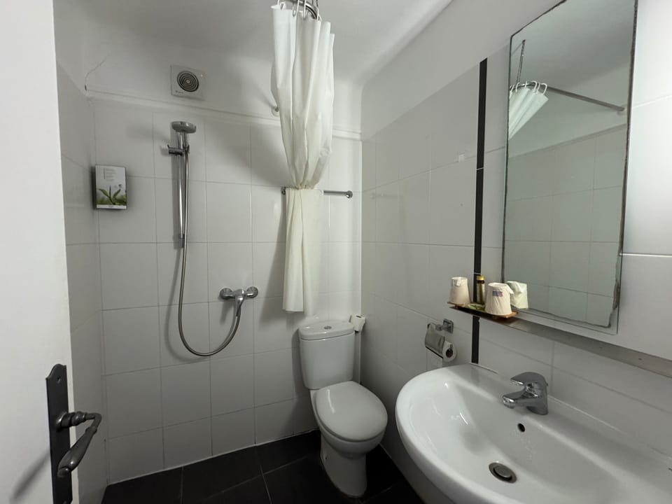 Economy Double Room | Bathroom | Shower, free toiletries, hair dryer, towels