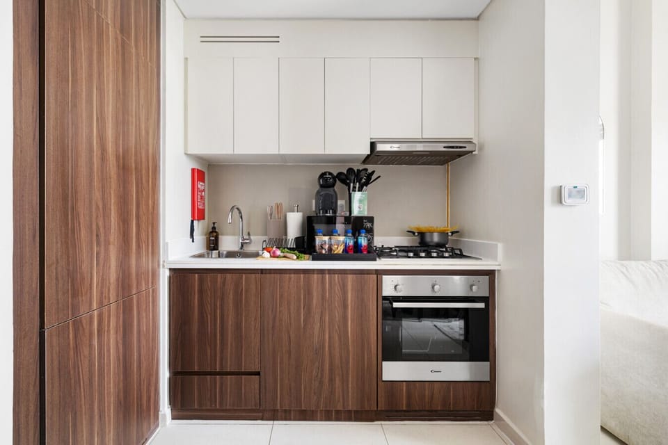 Fully equipped kitchen with all cooking essentials