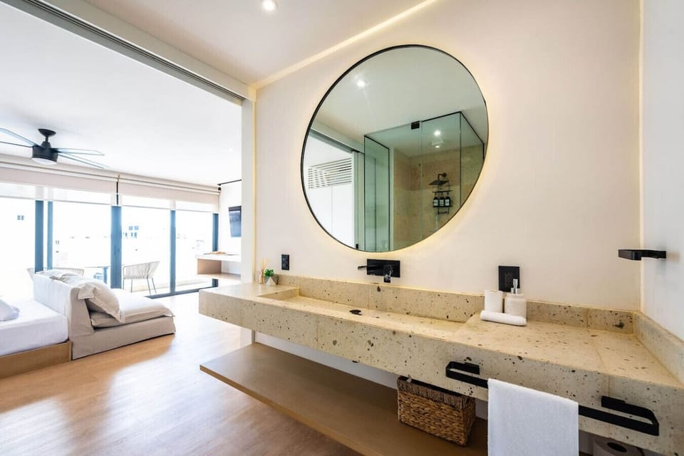 A modern bathroom designed for ultimate comfort and convenience