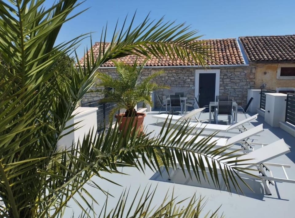 Villa (Villa Galant with Pool & Sauna Maruž) | Terrace/patio