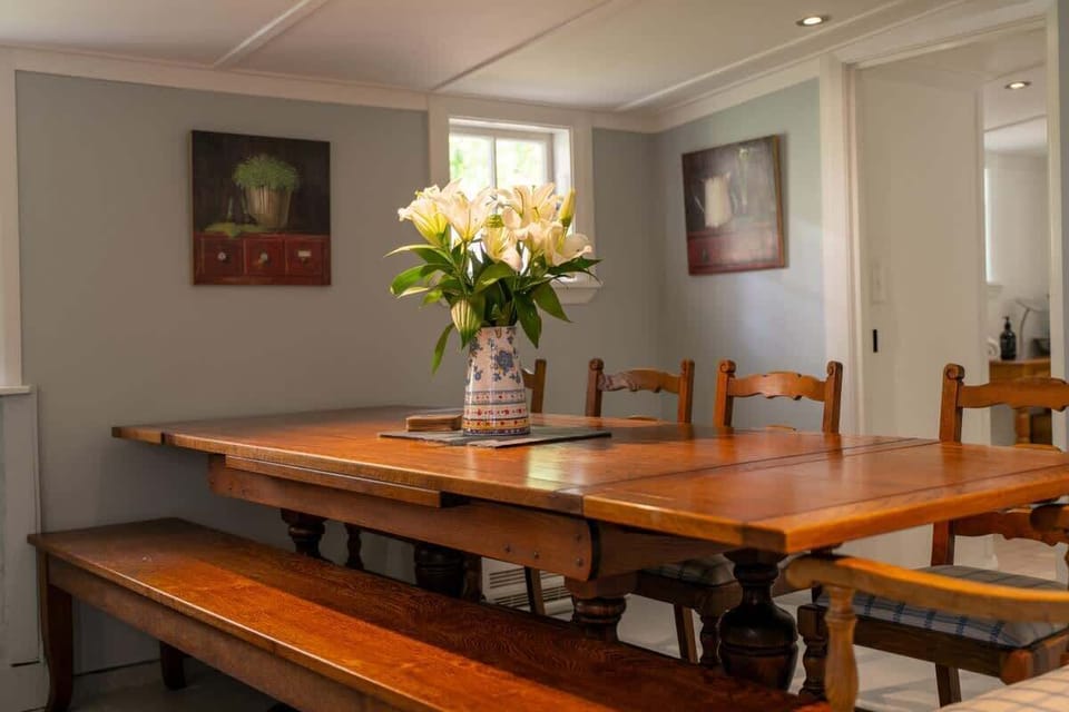 Large dining room table