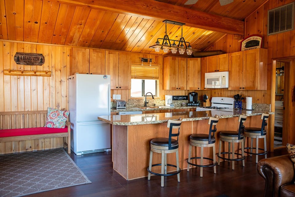 Awesome bar seating for an entertaining time.
