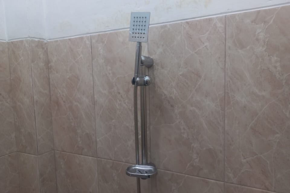 Standard Double Room | Bathroom | Shower, towels