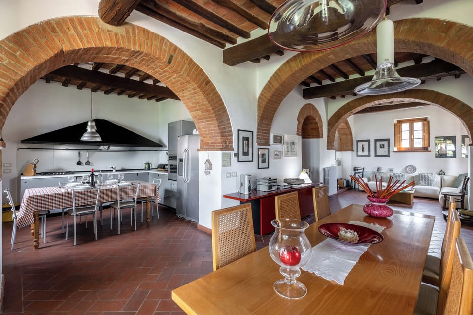 Villa, Patio, Garden View | Private kitchen | Fridge, microwave, oven, stovetop