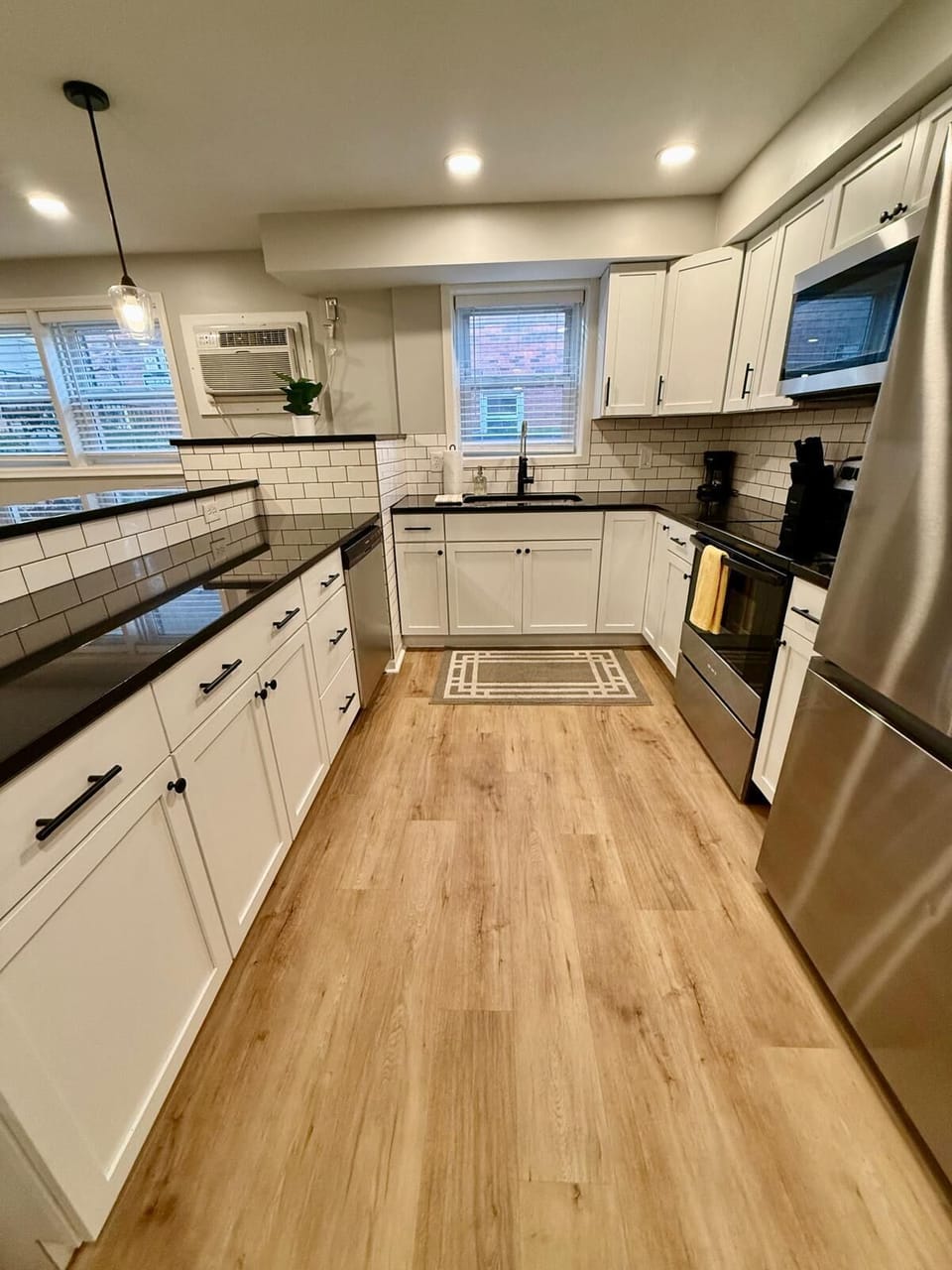 Your kitchen is set for quick bites or full dinners.
