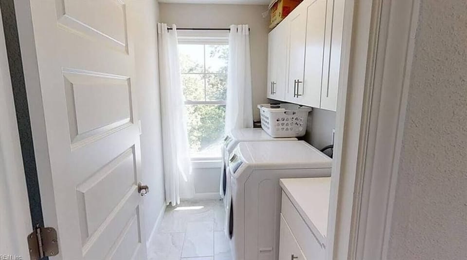 Laundry Room w/ Washer and Dryer