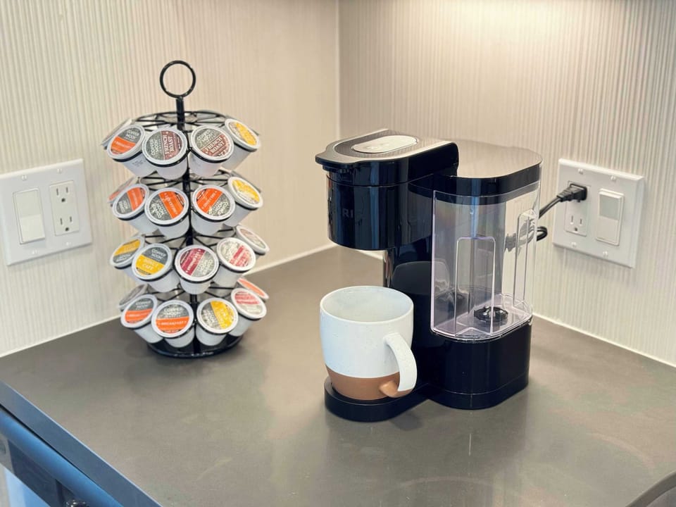 Start your mornings right — fresh coffee at your fingertips.