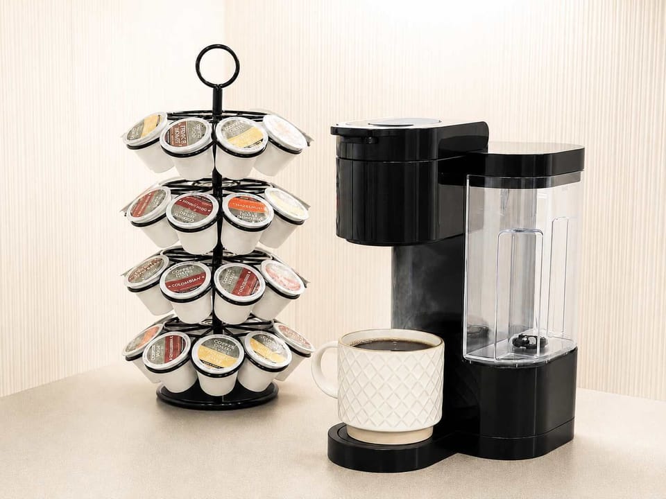 Start your mornings right — fresh coffee at your fingertips.