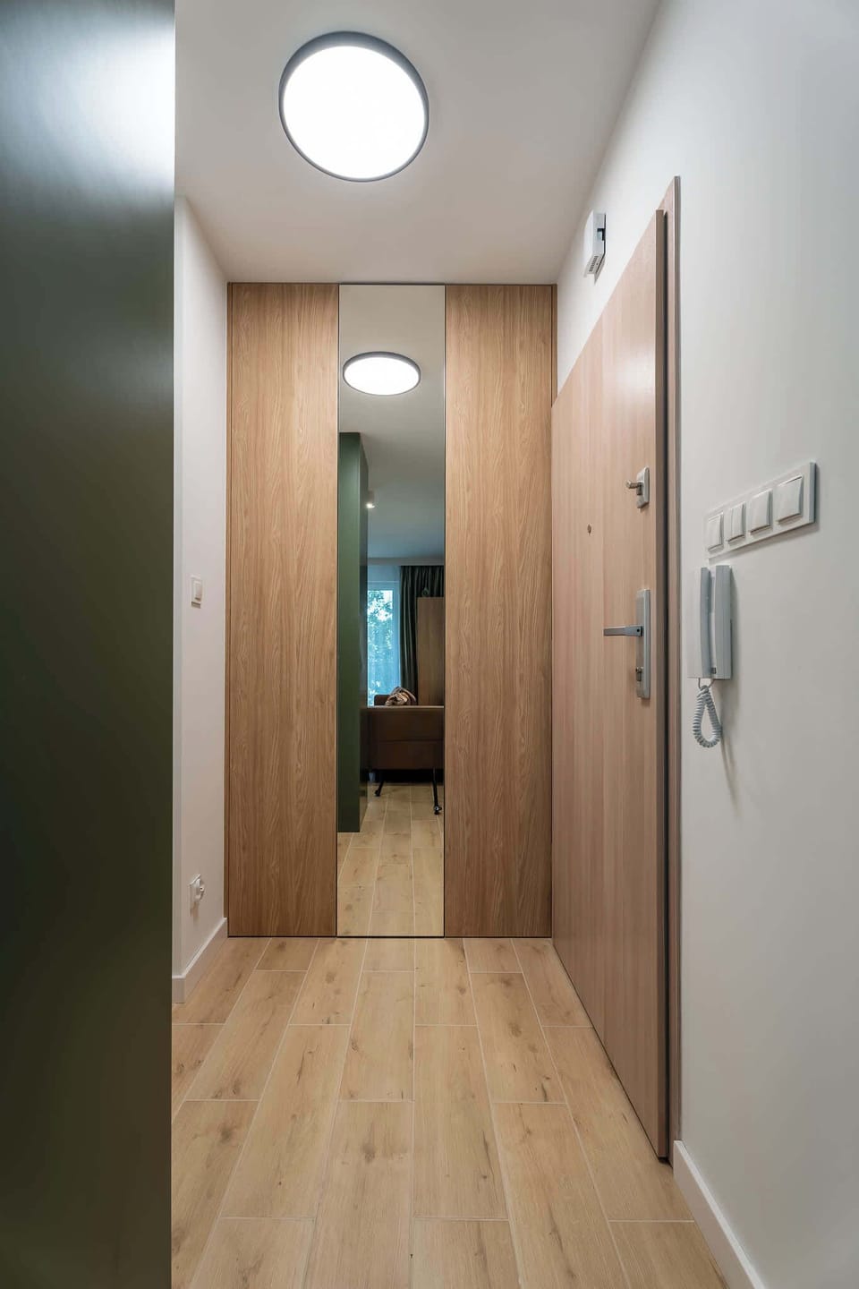 Spacious wardrobe with plenty of storage space.  