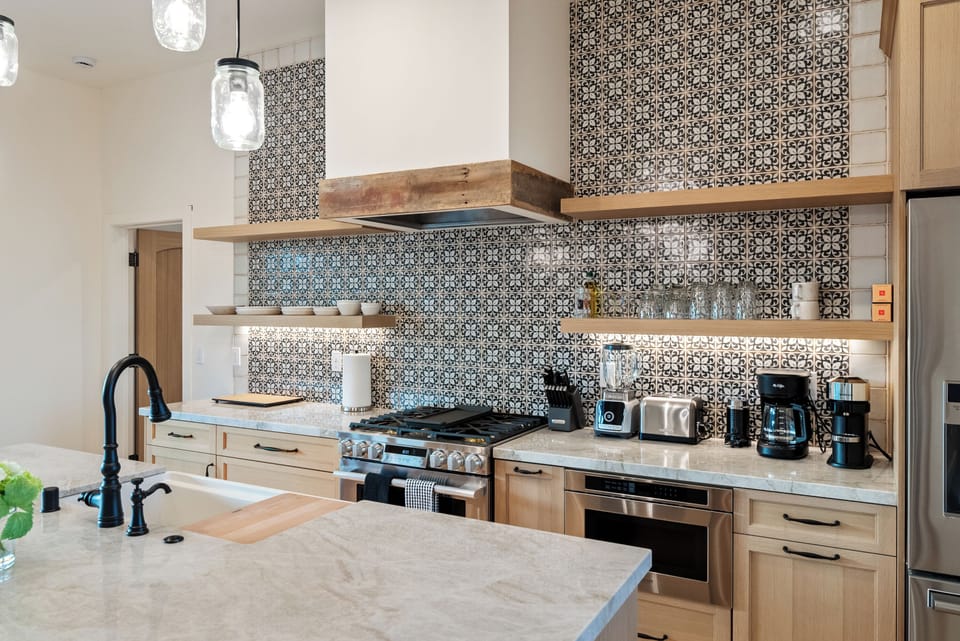 Beautiful Open Kitchen.