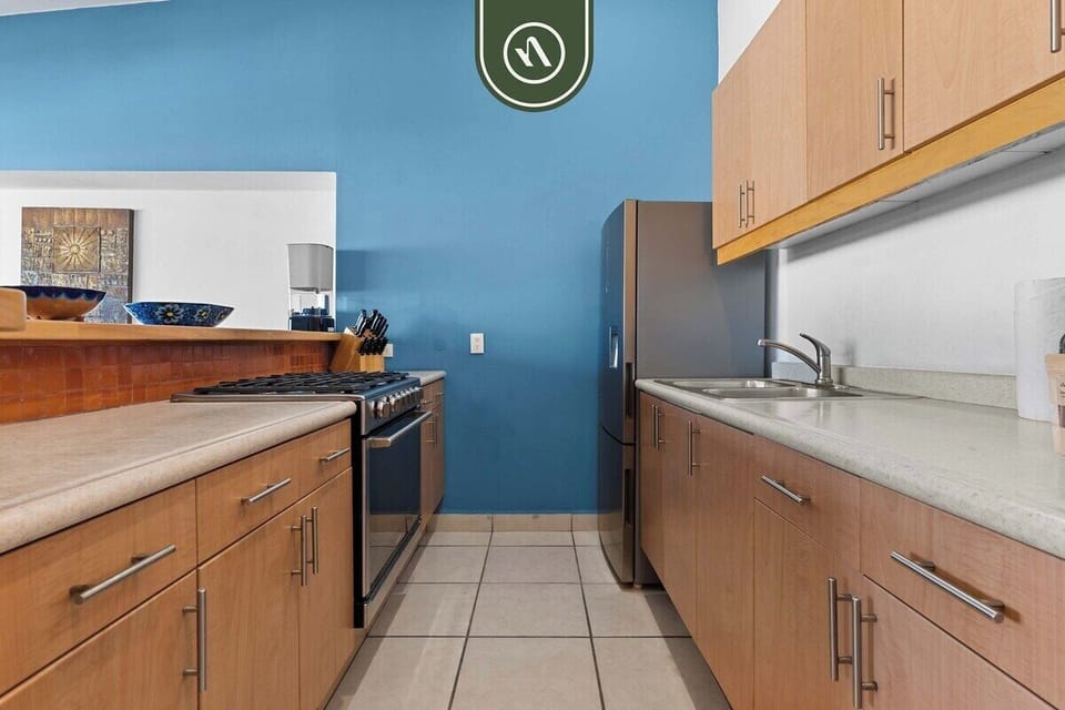 Condo, Multiple Beds, Terrace, Ocean View (La Joya PV 510) | Private kitchen | Coffee/tea maker