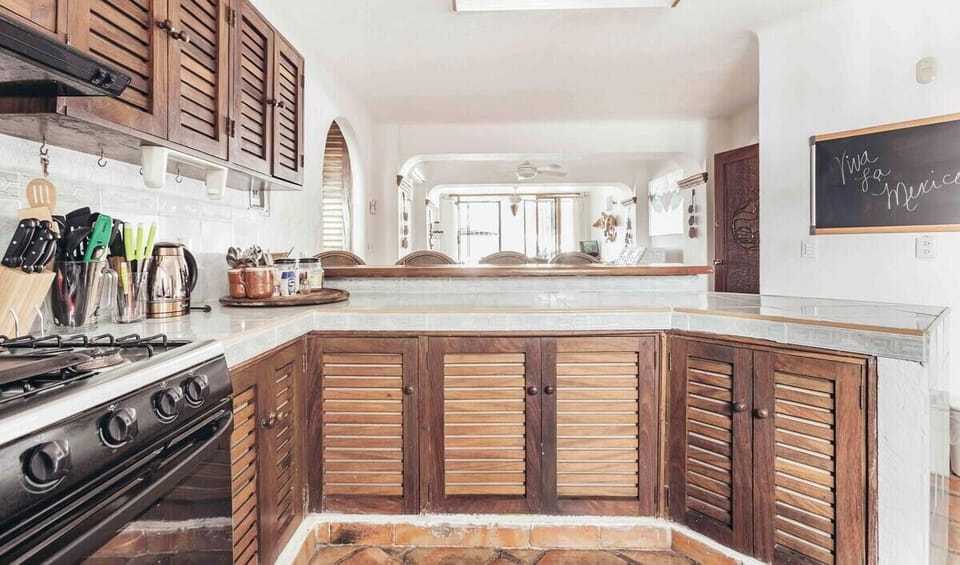 Apartment, Multiple Beds, Pool Access, Beach View (115-VistadelSol) | Private kitchen