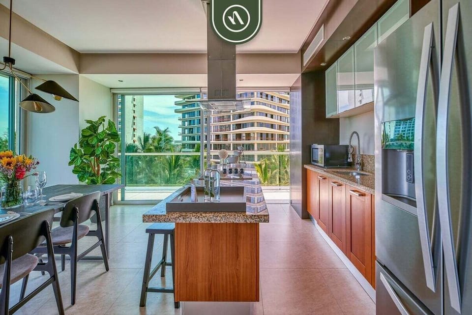Apartment, Multiple Beds, Terrace, Ocean View (Península T1 3E) | Private kitchen