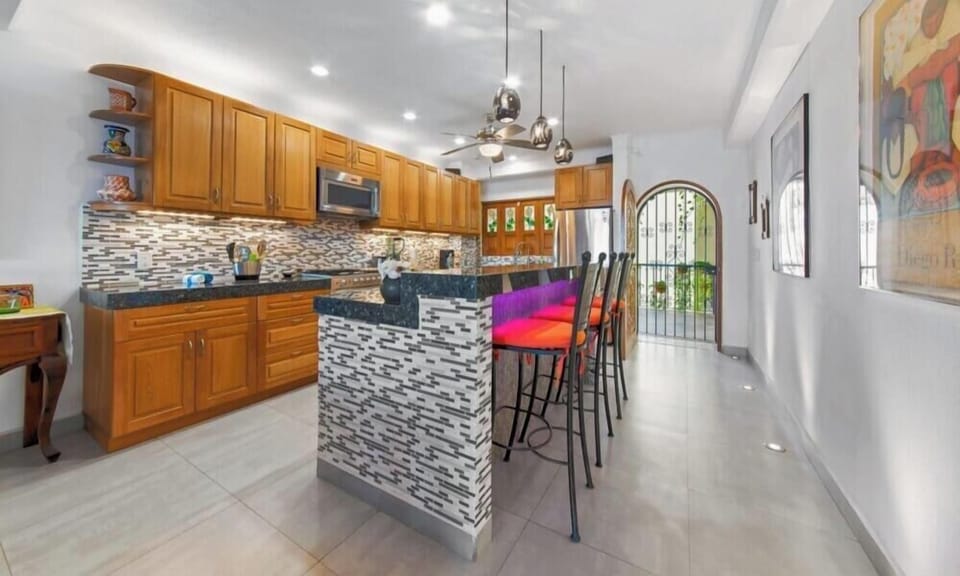 Condo, Multiple Beds, Balcony, Ocean View (603 Plaza Mar) | Private kitchen