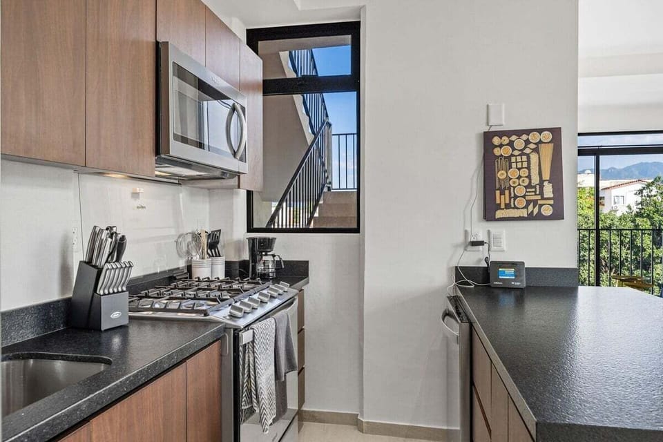 Condo, Multiple Beds, Balcony (Galeritas 5) | Private kitchen