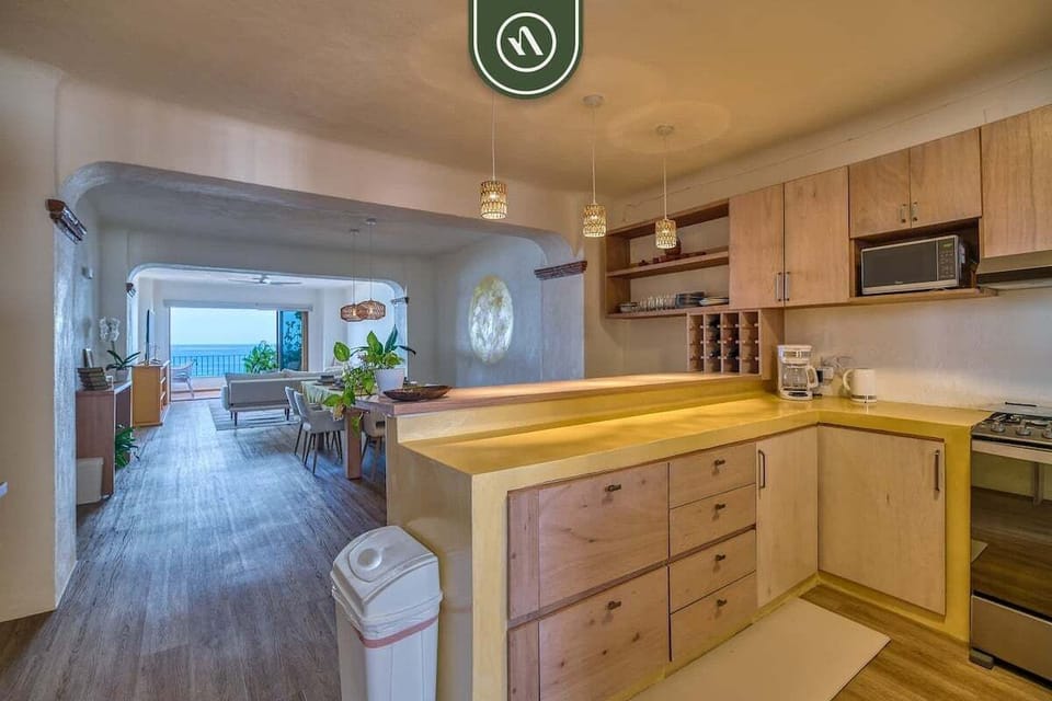Condo, Multiple Beds, Pool Access, Ocean View (Vista del Sol 811) | Private kitchen | Electric kettle, dining tables