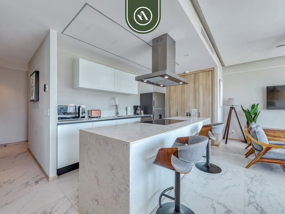 Apartment, Multiple Beds, Pool Access, Ocean View (Maritima Golf 5U) | Private kitchen