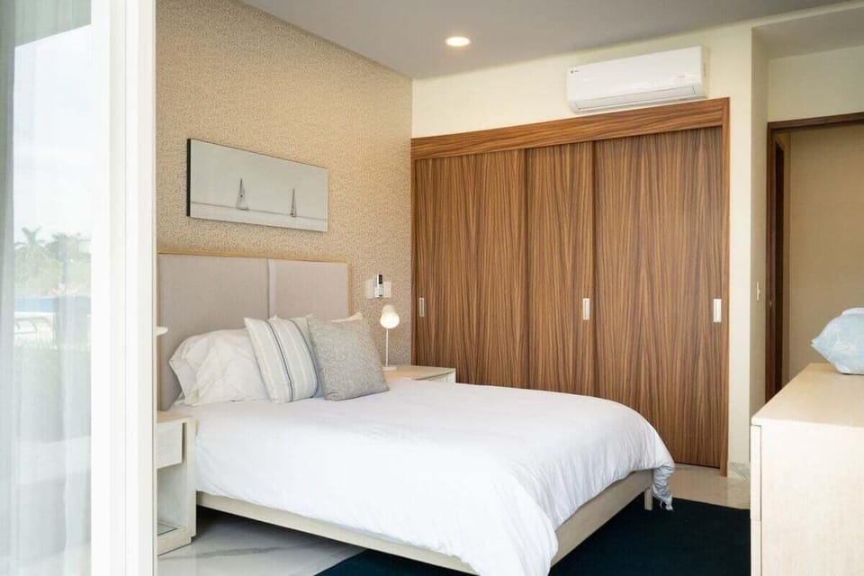 Condo, Multiple Beds, Pool Access, Pool View (Quinta San Miguel 101 T1) | 2 bedrooms, individually decorated, individually furnished, bed sheets