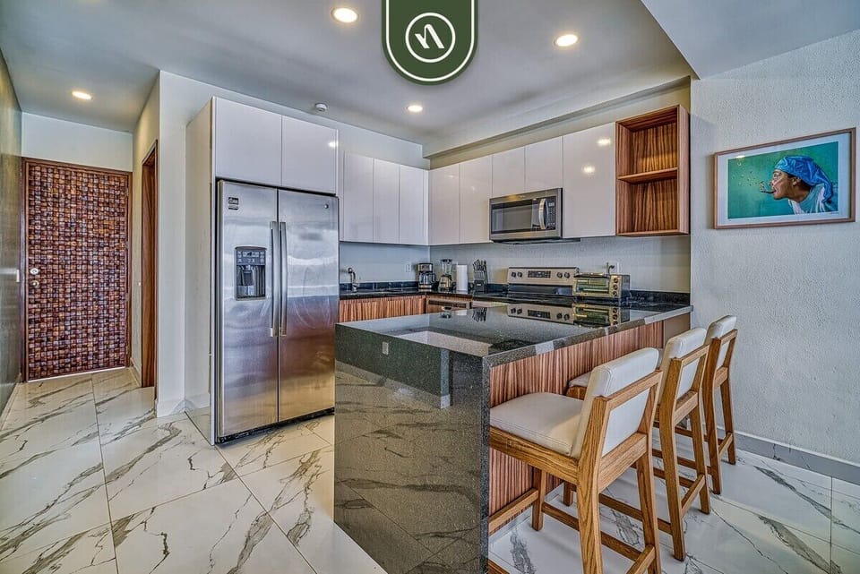 Condo, Multiple Beds, Balcony, Pool View (Quinta San Miguel 502 T2) | Private kitchen