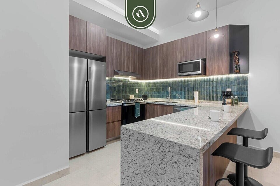 Condo, 1 Queen Bed, Terrace, Ocean View (Casa Galeana 404) | Private kitchen