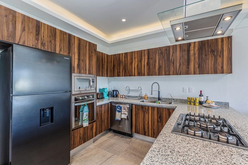 Condo, Multiple Beds, Kitchen, Pool View (Believe Condo Flamingos Believe 302) | Private kitchen