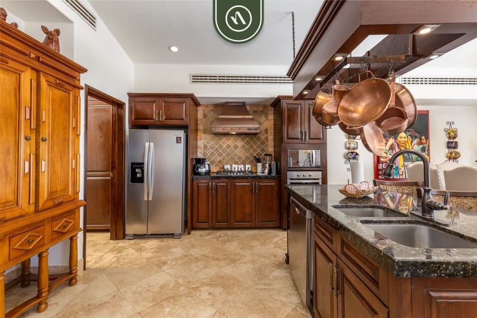 Villa, Multiple Beds, Pool Access, Ocean View (Hacienda Encantada Villa 2517) | Private kitchen | Dining table