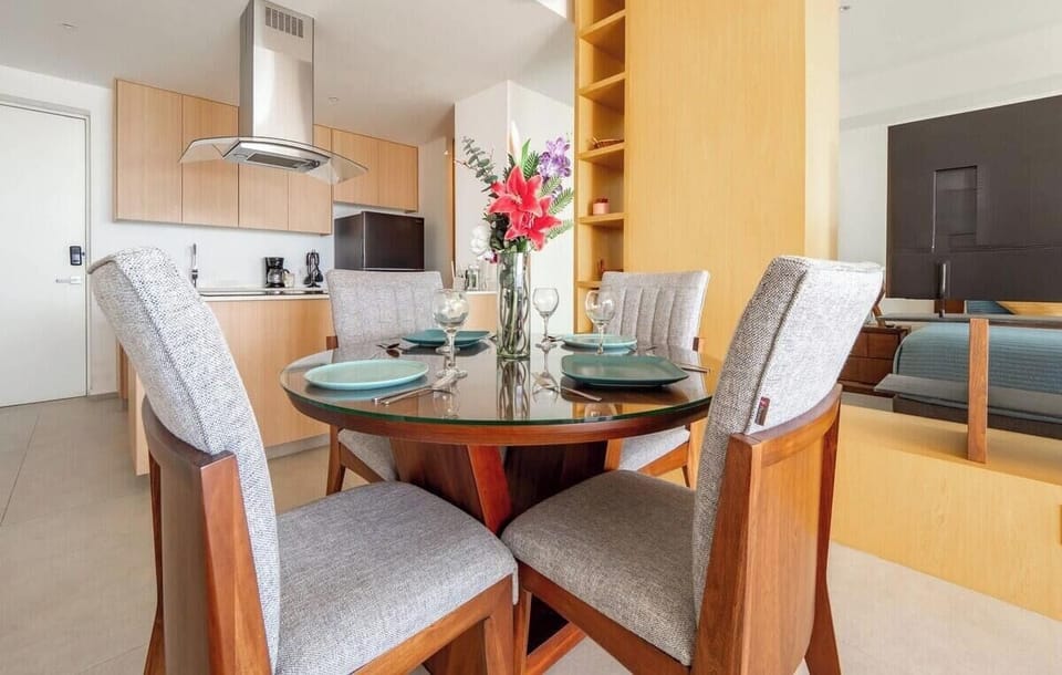 Condo, 1 King Bed with Sofa bed, Pool Access, Ocean View (Aria Ocean T3 603) | 1 bedroom, individually decorated, individually furnished, bed sheets